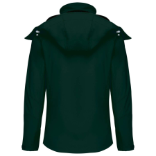 KARIBAN kapucnis Női softshell dzseki KA414, Bottle Green-4XL női dzseki, kabát
