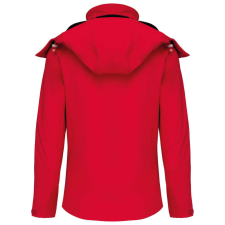 KARIBAN kapucnis Női softshell dzseki KA414, Red-M női dzseki, kabát