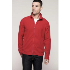 KARIBAN Kardigán Kariban polár cipzáras unisex (100%poliészter 180g/m2) royal blue, 2XL munkaruha