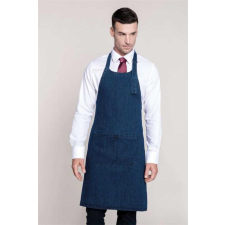 KARIBAN Kötény Kariban nyakbaakasztós unisex (100%pamut 280g/m2) white, U lakástextília