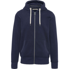 KARIBAN KV2306 MEN’S VINTAGE ZIPPED HOODED SWEATSHIRT M