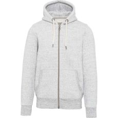 KARIBAN KV2306 MEN’S VINTAGE ZIPPED HOODED SWEATSHIRT M