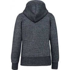 KARIBAN KV2307 LADIES&- 039; VINTAGE ZIPPED HOODED SWEATSHIRT XL