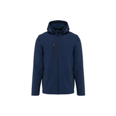 KARIBAN levehető ujjú kapucnis softshell dzseki KA422, Navy-S