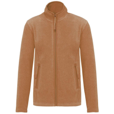 KARIBAN MAUREEN Nöi cipzáras polár pulóver KA907, Camel Heather-S