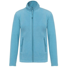 KARIBAN MAUREEN Nöi cipzáras polár pulóver KA907, Cloudy Blue Heather-XS