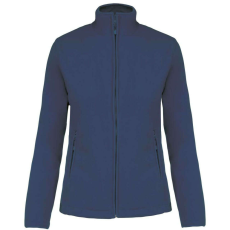 KARIBAN MAUREEN Nöi cipzáras polár pulóver KA907, Deep Blue-XS