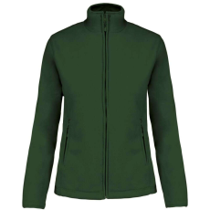 KARIBAN MAUREEN Nöi cipzáras polár pulóver KA907, Forest Green-XS
