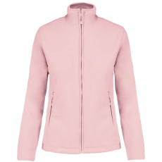 KARIBAN MAUREEN Nöi cipzáras polár pulóver KA907, Pale Pink-L