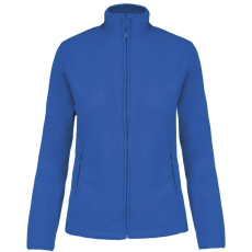 KARIBAN MAUREEN Nöi cipzáras polár pulóver KA907, True Indigo-2XL