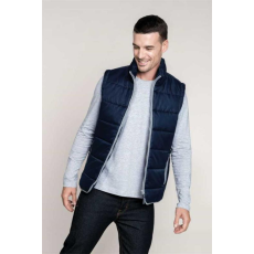 KARIBAN Mellény Kariban cipzáras unisex (100%poliészter) navy, XS