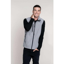 KARIBAN Mellény Kariban softshell férfi cipzáras férfi (300g/m2) white, 3XL munkaruha
