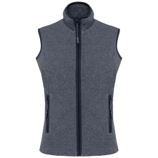 KARIBAN MELODIE Női polár mellény KA906, French Navy Heather-XS női mellény