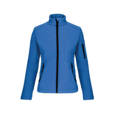 KARIBAN Női 3 rétegű softshell dzseki, Kariban KA400, Aqua Blue-3XL női dzseki, kabát