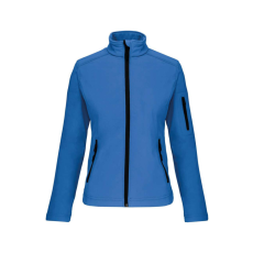 KARIBAN Női 3 rétegű softshell dzseki, Kariban KA400, Aqua Blue-M