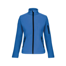 KARIBAN Női 3 rétegű softshell dzseki, Kariban KA400, Aqua Blue-XL női dzseki, kabát