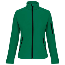 KARIBAN Női 3 rétegű softshell dzseki, Kariban KA400, Kelly Green-M női dzseki, kabát