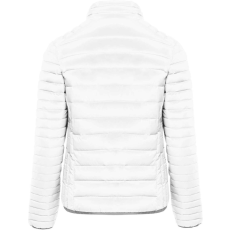 KARIBAN Női bélelt meleg és ultrakönnyű kabát KA6121, White-L