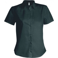 KARIBAN Női blúz Kariban KA540 Ladies' Short-Sleeved non-Iron Shirt -XL, Zinc