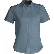 KARIBAN Női blúz Kariban KA548 Judith &gt; Ladies&#039; Short-Sleeved Shirt -3XL, Urban Grey blúz