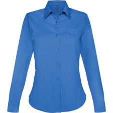 KARIBAN Női blúz Kariban KA549 Jessica &gt; Ladies&#039; Long-Sleeved Shirt -2XL, Light Royal Blue blúz