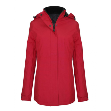 KARIBAN Női kabát Kariban KA6108 Ladies&#039; parka -XL, Red női dzseki, kabát