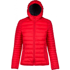 KARIBAN Női kabát Kariban KA6111 Ladies' Lightweight Hooded padded Jacket -L, Red