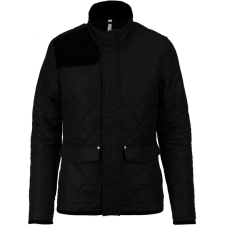 KARIBAN Női kabát Kariban KA6127 Ladies’ Quilted Jacket -XL, Black/Black női dzseki, kabát