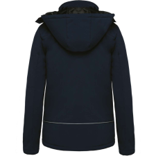 KARIBAN Női kapucnis, bélelt softshell kabát, Kariban KA651, Navy-2XL női dzseki, kabát