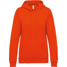 KARIBAN Női kapucnis pulóver, Kariban KA473, Orange-M női pulóver, kardigán