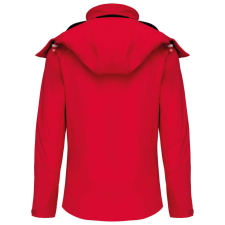 KARIBAN Női kapucnis softshell dzseki, Kariban KA414, Red-S női dzseki, kabát