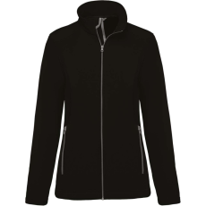 KARIBAN Női két rétegű softshell dzseki, Kariban KA425, Black-2XL