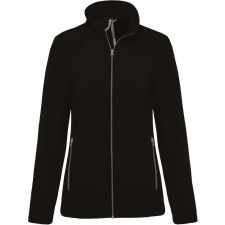 KARIBAN Női két rétegű softshell dzseki, Kariban KA425, Black-XS női dzseki, kabát