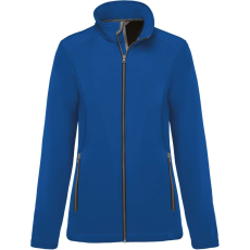 KARIBAN Női két rétegű softshell dzseki, Kariban KA425, Light Royal Blue-L