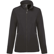 KARIBAN Női két rétegű softshell dzseki, Kariban KA425, Titanium-L