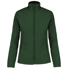 KARIBAN Női MAUREEN cipzáras polár pulóver, Kariban KA907, Forest Green-XL női pulóver, kardigán