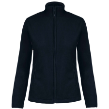 KARIBAN Női MAUREEN cipzáras polár pulóver, Kariban KA907, Navy-XL női pulóver, kardigán