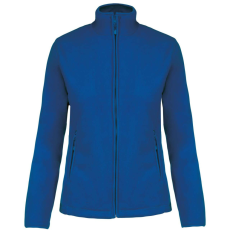 KARIBAN Női MAUREEN cipzáras polár pulóver, Kariban KA907, Royal Blue-XL