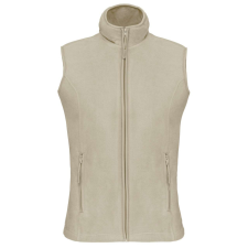 KARIBAN Női MELODIE polár mellény, Kariban KA906, Beige-M női mellény