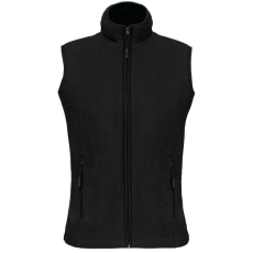 KARIBAN Női MELODIE polár mellény, Kariban KA906, Black-4XL