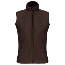 KARIBAN Női MELODIE polár mellény, Kariban KA906, Chocolate-2XL női mellény