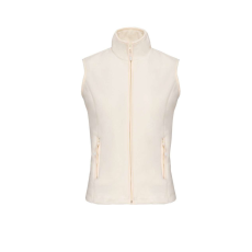 KARIBAN Női MELODIE polár mellény, Kariban KA906, Natural-3XL