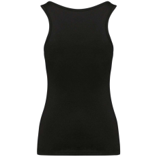 KARIBAN Női organikus ujjatlan póló, Kariban KA3024IC, Black-XS