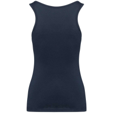 KARIBAN Női organikus ujjatlan póló, Kariban KA3024IC, Navy-S női póló
