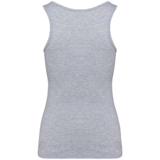 KARIBAN Női organikus ujjatlan póló, Kariban KA3024IC, Oxford Grey-XL női póló