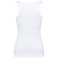 KARIBAN Női organikus ujjatlan póló, Kariban KA3024IC, White-M női póló
