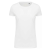 KARIBAN Női póló Kariban KA3001 Supima® Környakú Rövid Ujjú póló -XL, White