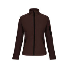 KARIBAN Női softshell dzseki KA400, Chocolate-L női dzseki, kabát