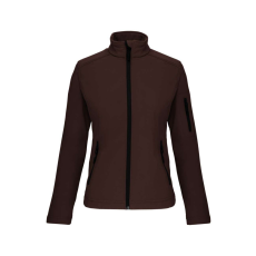 KARIBAN Női softshell dzseki KA400, Chocolate-XL