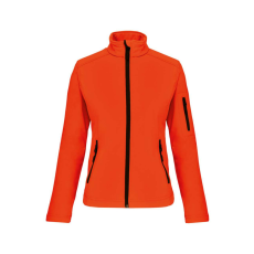 KARIBAN Női softshell dzseki KA400, Fluorescent Orange-L